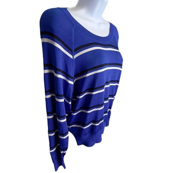 Women’s Sandro Paris sz 1 Pullover Long Sleeve | Striped - Picture 3 of 13